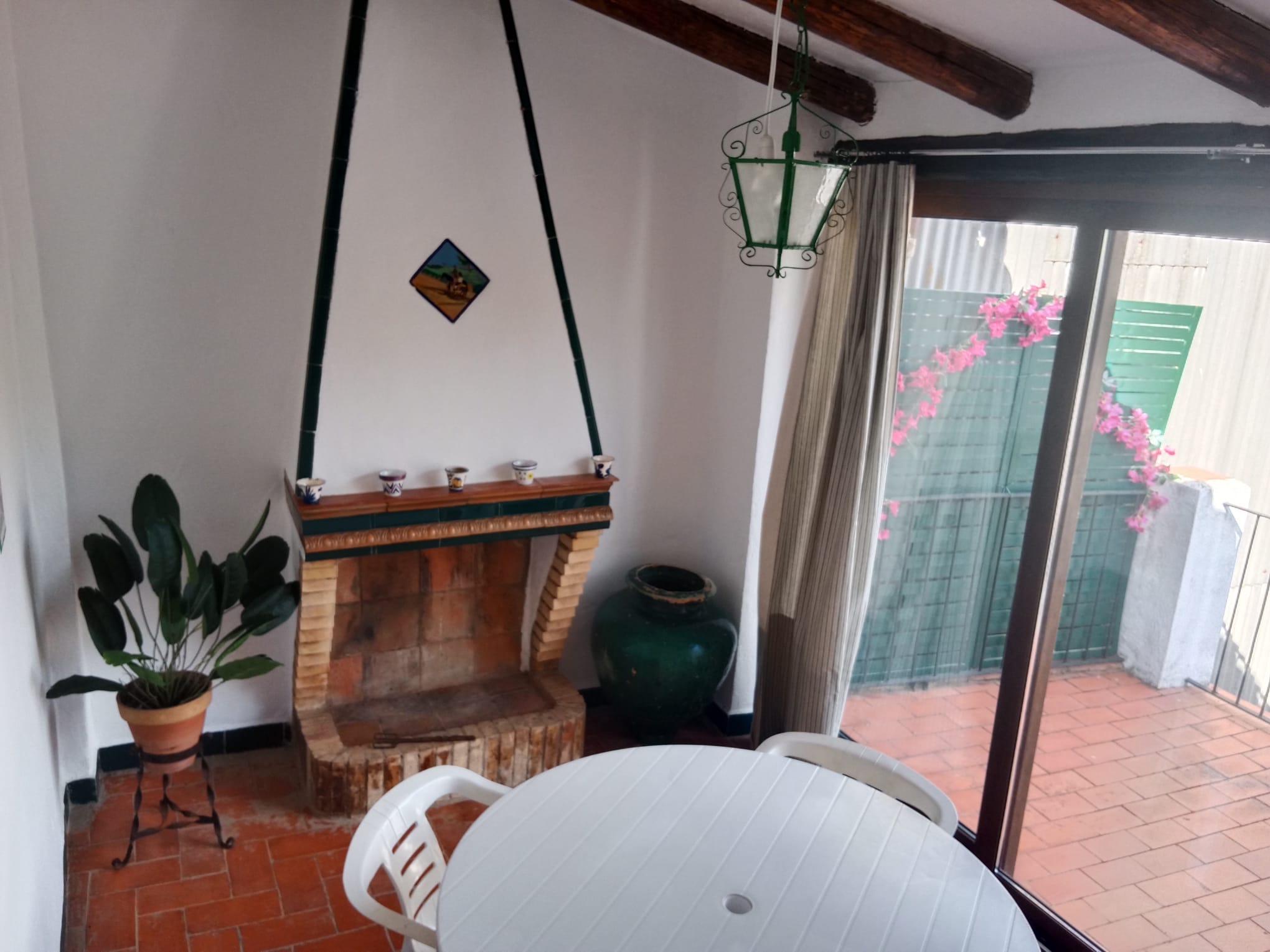 Terraza exterior y patio