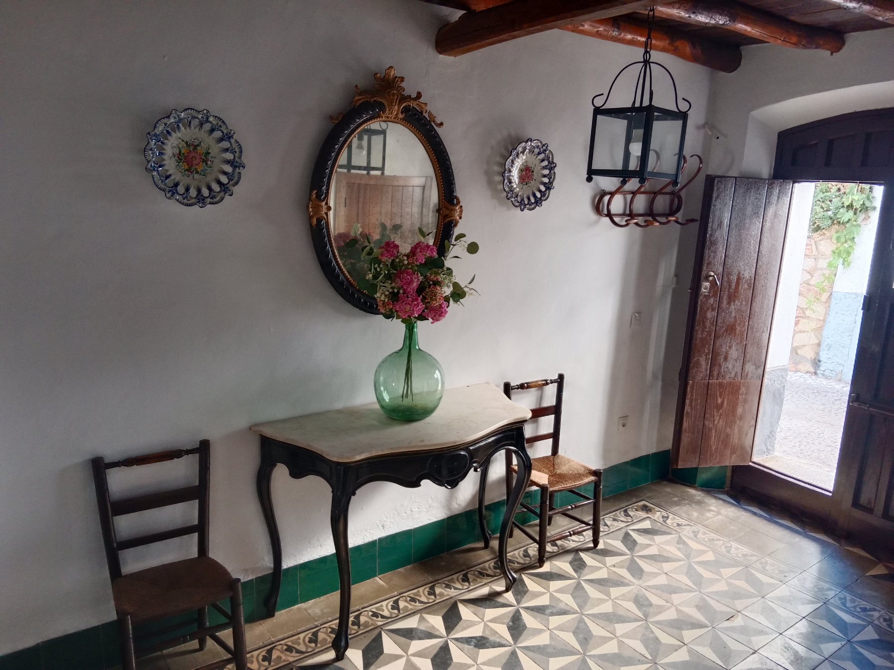 Entrada de la casa